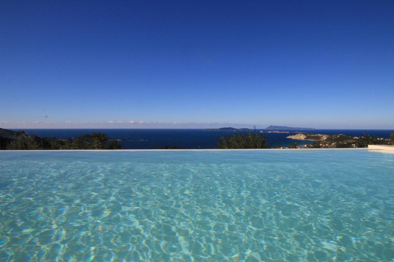 Sunset Sea View Villa 1 آغيوس غيوريوس المظهر الخارجي الصورة
