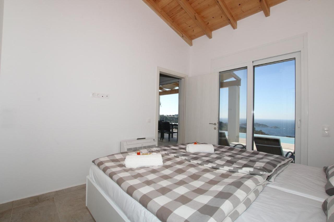 Sunset Sea View Villa 1 آغيوس غيوريوس المظهر الخارجي الصورة