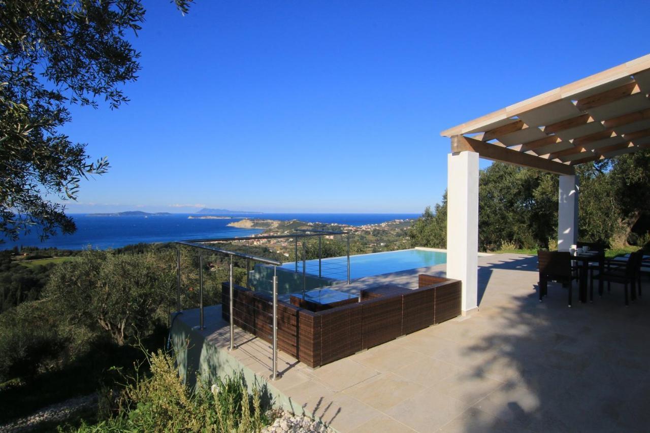 Sunset Sea View Villa 1 آغيوس غيوريوس المظهر الخارجي الصورة